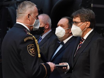 Ředitel ZZS JčK převzal medaili HZS ČR Za zásluhy o bezpečnost